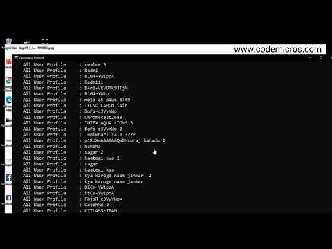 How to find wifi password using command prompt (cmd) in windows 10 and 11 | hack wifi password cmd