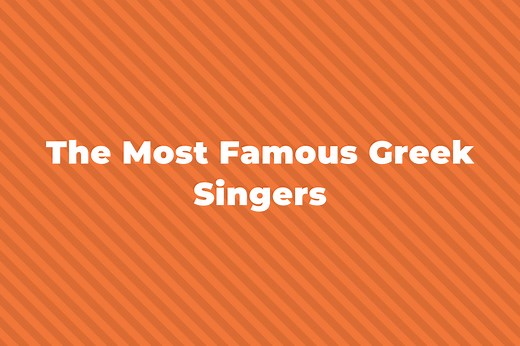 15 Of The Greatest And Most Famous Greek Singers Of All Time