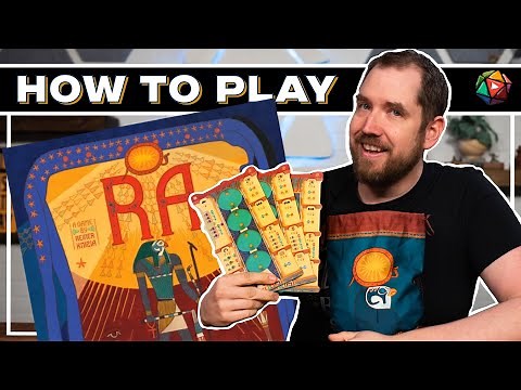 How to Play RA | Board Game Tutorial - Learn to Play RA in 7 Minutes