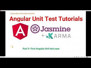 Part 5- First Angular Unit test case | Angular unit test case Tutorials with Jasmine & Karma