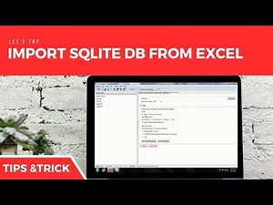 Import SQLite Database From Excel