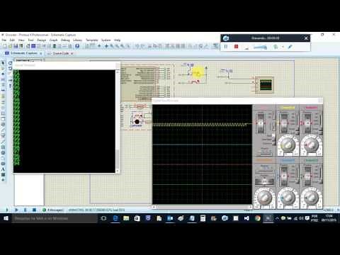 Simulando encoder Proteus