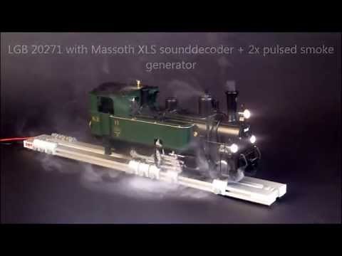 LGB 20271 - Massoth XLS + 2x pulsed smoke generator