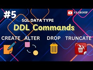 Mastering SQL DDL Commands: CREATE, ALTER, DROP Explained
