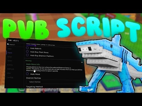 PLANTS VS BRAINROTS SCRIPT | PASTEBIN, KEYLESS, AUTO FARM, DUPE 🚀