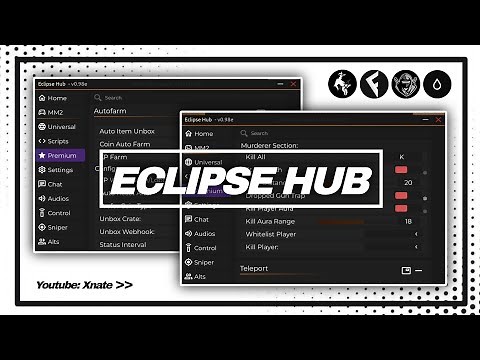NEW! ECLIPSE HUB - MM2 OP GUI SCRIPT | KILL AURA | AUTO AIM | AUTO GRAB GUN | SMOOTH ESP (PASTEBIN!)