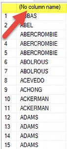SQL SELECT AS - Essential SQL