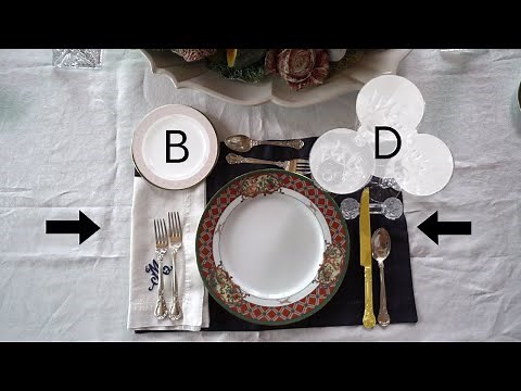How to Set a Table CORRECTLY | Setting a Formal Table For A (Zoom) Dinner Party