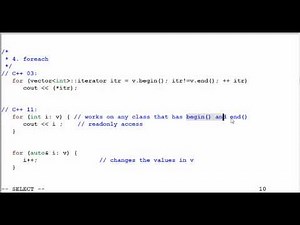 Learn C++ 11 in 20 Minutes - Part I