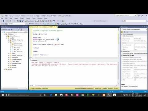 SQL Server Transacciones y Rollback