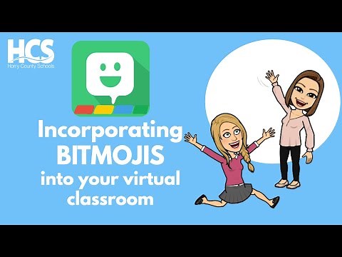 How to create Bitmojis with Google Slides for Google Classroom tutorial