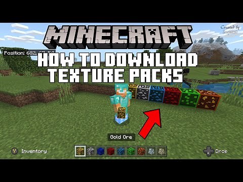 Minecraft - How to Download Texture Packs on Xbox (EASY & FREE)