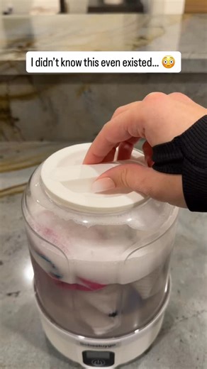 Neela Finds on Instagram: "A mini washing machine?! So smart! 🫧 Check this out through the 🔗 on my page and don’t forget to follow for more! ✨ - - - - #neelafinds #amazonmusthaves #founditonamazon #finds #amazonproducts #travelgadgets #homehacks #lifehack #musthave"