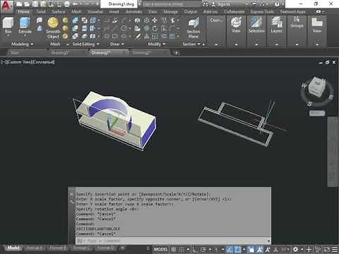 Autocad 3d - Generating Sections
