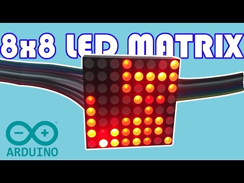 Easy LED Matrix Control: Arduino and 8x8 1088AS Matrix Multiplexing