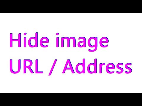 How To Hide an image URL from Inspecting