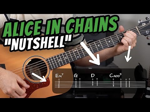 Alice In Chains "NUTSHELL" Guitar Tutorial (EASY!)