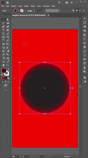 Easy Abstract Gradient Poster Design In Adobe Illustrator #trending #illustration #abstractart