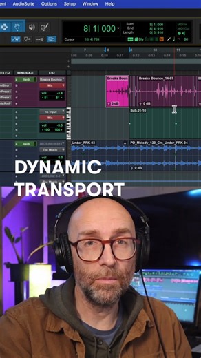32K views · 42 reactions | Playback made easy — how to use Dynamic Transport in Pro Tools — SAVE 20% ▶️ https://ow.ly/TF7Z50V6MUN #dynamictransport #protools #musicproduction #makingmusic #producer #daw #recording #mixing #avid | Avid Pro Tools | Facebook