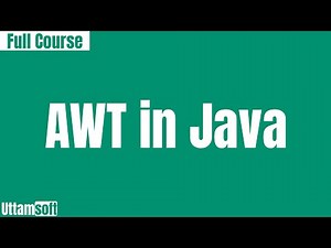 Complete AWT in java programming