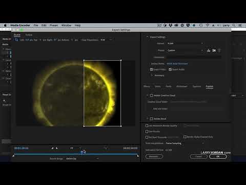 Crop and Reframe Video Using Adobe Media Encoder 2020