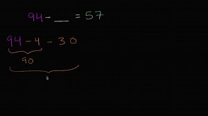 Missing numbers in addition and subtraction