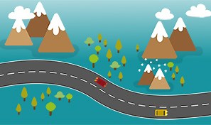 Animate an object to follow along a path