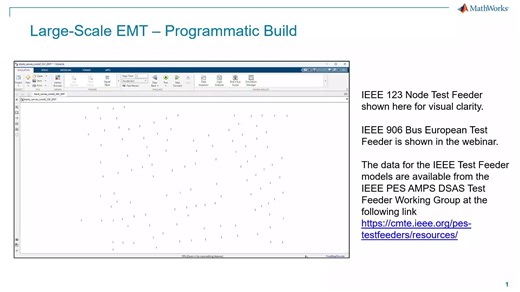 ⚡️🔍 Interested in large-scale EMT power networks? Discover how to model and simulate them using Simscape Electrical! In this webinar, you’ll explore: 🛠️ Programmatic model building 📊 Model segmentation 📍 Vectorized components for flexible asset placement Check it out here: 🔗 https://spr.ly/6189Szkq3 #EMT #PowerNetworks #Simscape | MATLAB