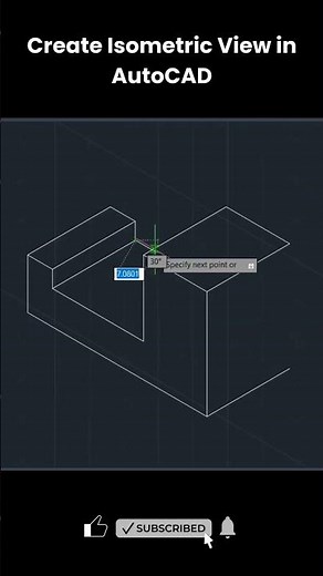 AutoCAD Isometric Drawing Tutorial | Easy 3D Drafting