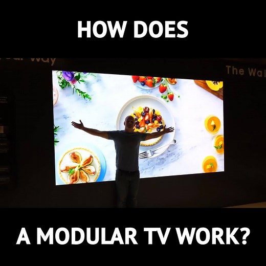 555K views · 7.9K reactions | CES 2019 was a blast. Huge thanks to Samsung TV for sponsoring this video and bringing me out to CES to check out their new technology. The Modular MicroLED TV is the next big thing in home entertainment. The new QLED 8K TV is HERE: https://www.samsung.com/us/televisions-home-theater/tvs/qled-8k-tvs/85--class-q900r-qled-smart-8k-uhd-tv--2018--qn85q900rafxza/ | Jerry Rig Everything | Facebook