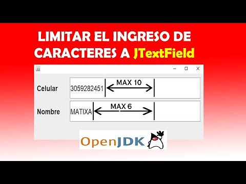 Limitar el ingreso de caracteres en un campo de texto JTextField en JAVA