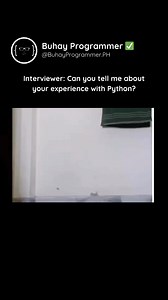 30 years exp as python 🐍🐍 | Buhay Programmer