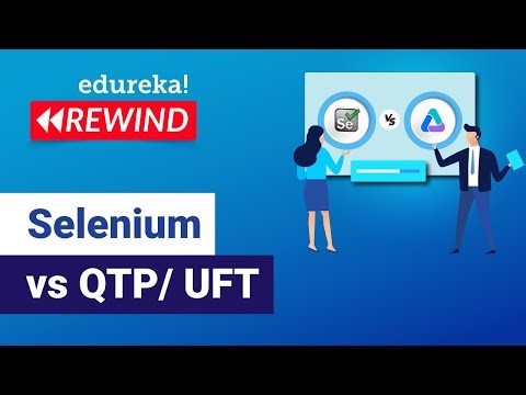 Selenium vs QTP/ UFT | Difference B/W Selenium And QTP | Selenium Certification Training | Rewind-2