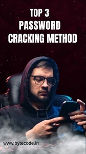 Top 3 Password Cracking Methods Learn the top 3 password cracking methods used by hackers and cybersecurity professionals — a practical guide for ethical hacking and penetration testing. #PasswordCracking #EthicalHacking #CyberSecurity #BruteForceAttack #DictionaryAttack #RainbowTableAttack #PenetrationTesting #CyberSecurityTraining #InfoSec #HackingTutorial #PasswordSecurity #LearnHacking #CrawSecurity | Bytecode | Facebook