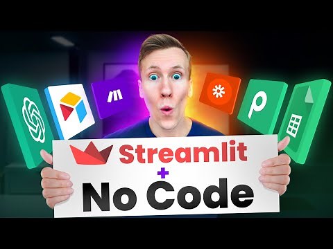 Streamlit Meets No-Code: Automate with Ease using Zapier, Make, Pabbly Connect…