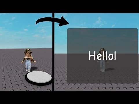 How to make a GUI Pop Up After You Touch a Part On Roblox Studio