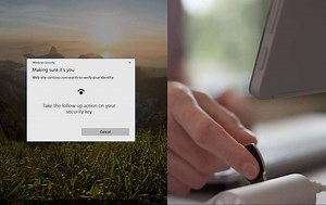 Now you can sign into your Microsoft Account with your face or a security key—no password needed