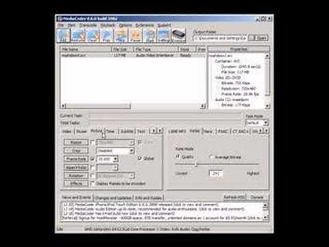 Tutorial - MediaCoder