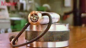 Start a Fire Even in Strong Winds with Clickspring's Fire Piston