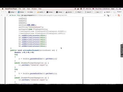 Calculator Program in JAVA using AWT with GUI | Java GUI Tutorial | Graphical User Interface In Java