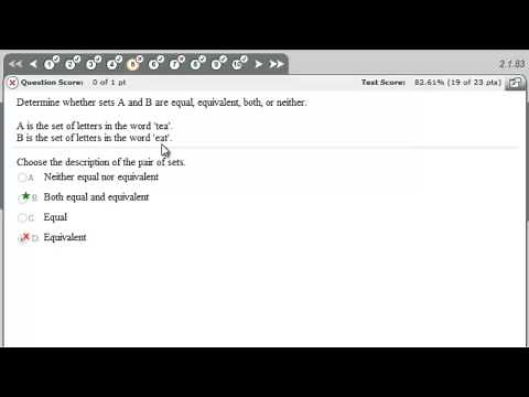 Review Test in MyMathLab