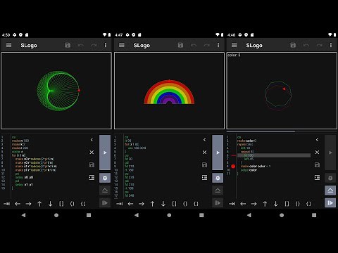 SLogo - Turtle graphics interpreter, Learn programming for kids