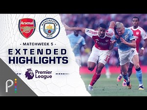 Arsenal v. Manchester City | PREMIER LEAGUE HIGHLIGHTS | 9/21/2025 | NBC Sports