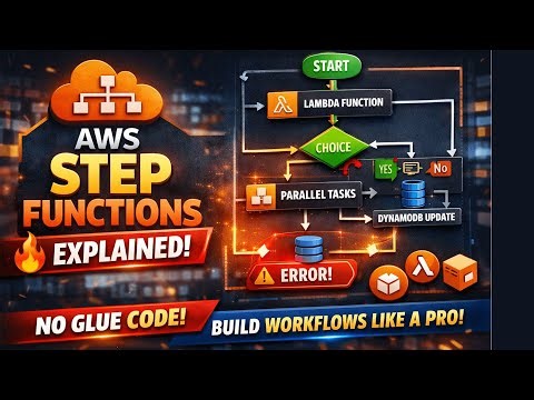 AWS Step Functions Explained 🔥 Build Serverless Workflows Like a Pro