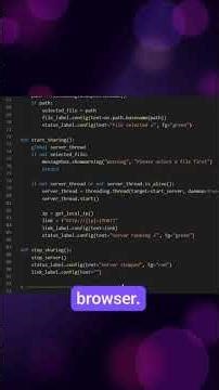 Transfer Files From PC to Phone with Python #coding #python #programming #code #transfer #shorts