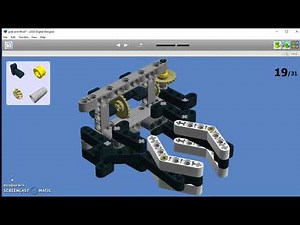 EV3 - grab and lift - mechanism (LDD Manual)