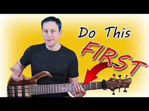 The First 4 Things You Should Learn on 6-String Bass | Beginner's Tutorial