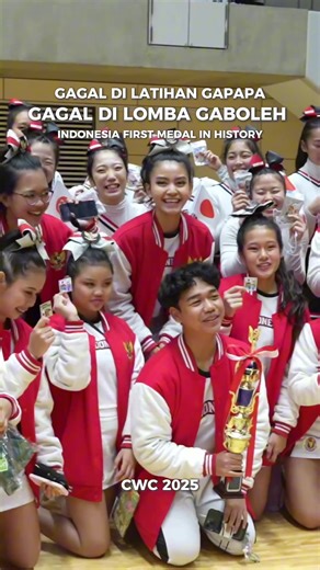 Indonesia's Cheerleading Team Sets History for CWC 2025
