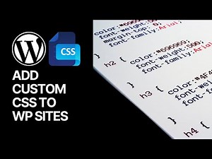 How to Easily Add Custom CSS to Your WordPress Site? ⚙️✏️