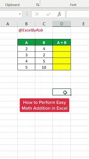 How to Easily Add Numbers in Excel: Step-by-Step Guide